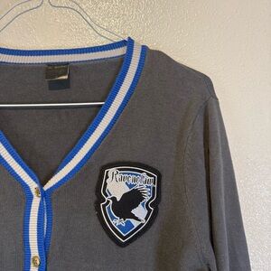 Warner Bros. Harry Potter Ravenclaw Knit Sweater Cardigan Medium